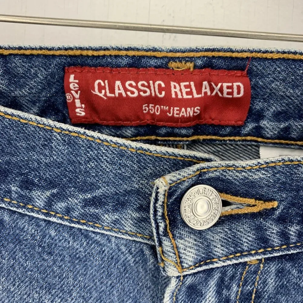 Vtg Levi’s Womens 10 Classic 550 Jeans Relaxed Cowgirl Western 90’s Y2K Mom - Picture 3 of 7